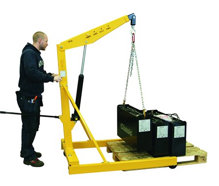 Verkstedkran, 1000 kg