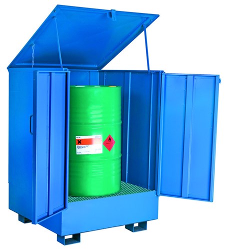 Fatbasseng heldekk. for 1 fat stående, 210 liter