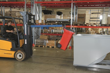Søppeltømmer til truck