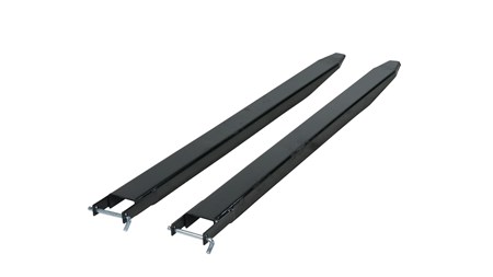 Gaffelforlengere til truck, 1800x100x45 mm