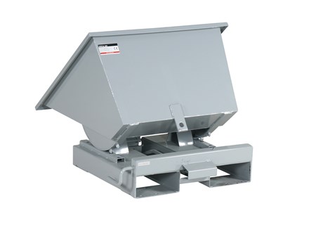 Tippcontainer 150 liter Grå