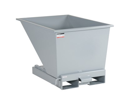Tippcontainer 300 liter Grå