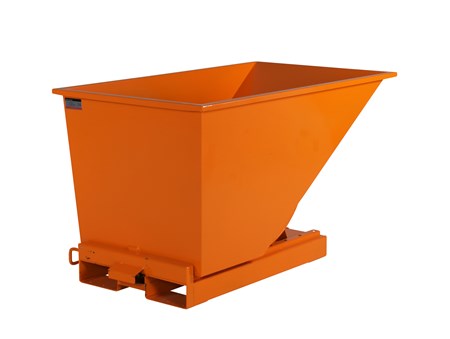 Tippcontainer 300 liter Oransje