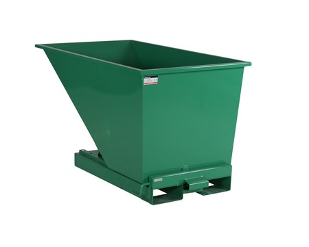 Tippcontainer 600 liter Grønn