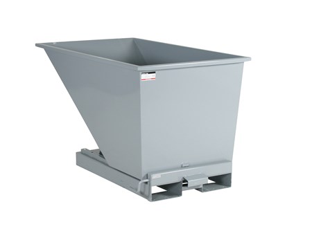 Tippcontainer 600 liter Grå