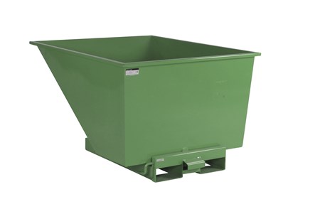 Tippcontainer 900 liter Grønn
