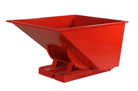 Tippcontainer 900 liter Rød