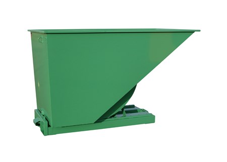Tippcontainer 1600 liter Grønn