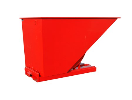 Tippcontainer 1600 liter Rød
