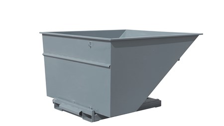 Tippcontainer 2500 liter Grå