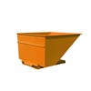 Tippcontainer 3000 liter Oransje