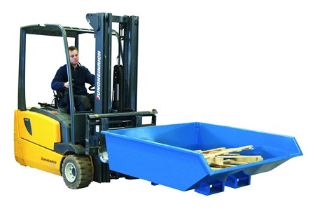 Tippcontainer lavtbygd 750 liter