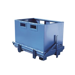 Bunntømmende container 1800 liter