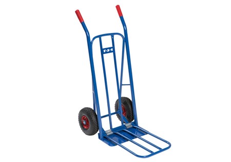 Sekketralle m/ fellbar lasteplate 250 kg