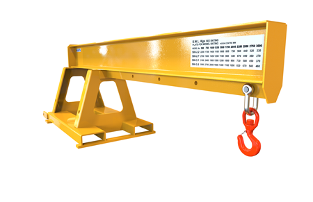 Kranarm til gaffeltruck 2000 kg