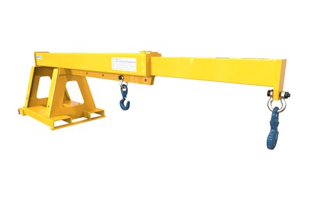 Teleskopkran til gaffeltruck 1450 kg