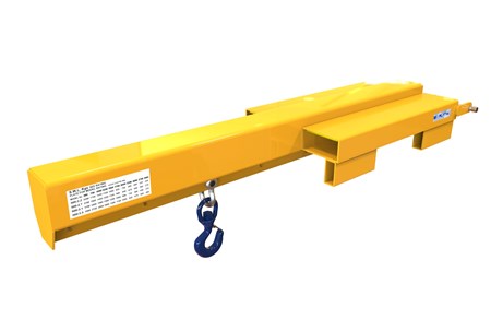 Kranarm til gaffeltruck 3000 kg - lavprofil