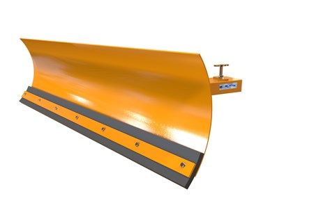 Fast høyrevridd snøplog til gaffeltruck - 1525 mm bred
