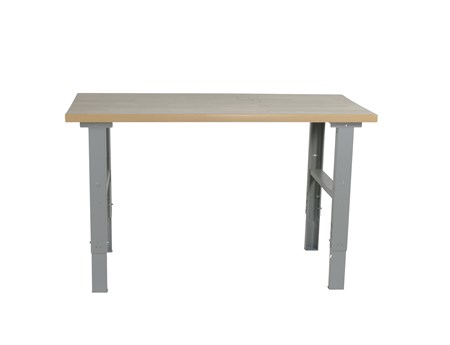Arbeidsbord med stålplate, 1600 mm